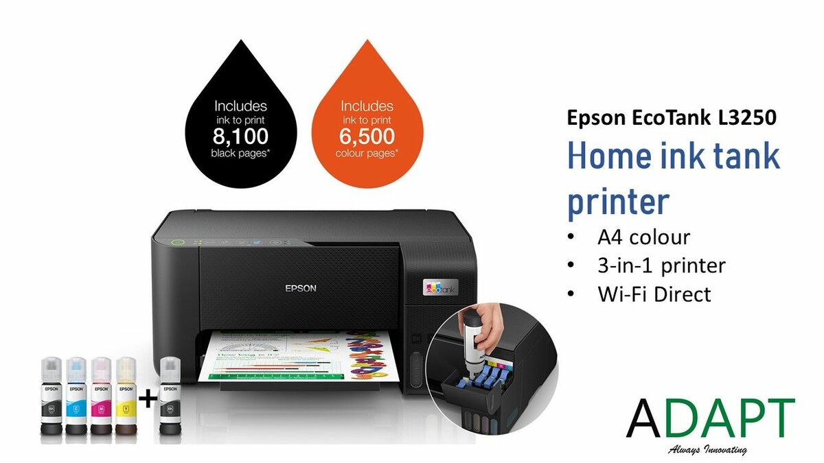 Epson Eco tank printer