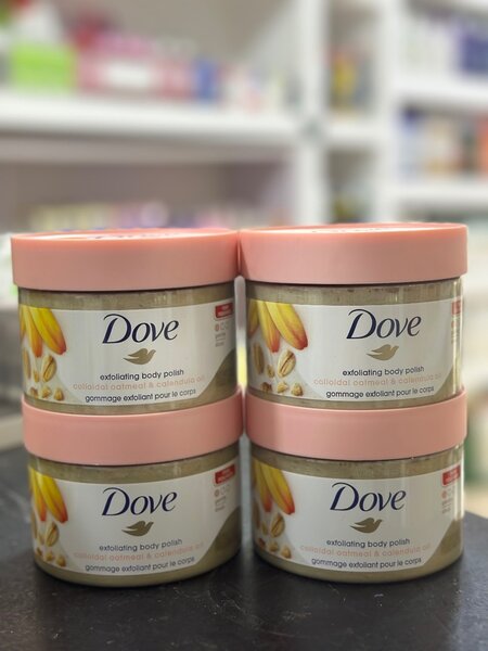 Dove exfoliating body polish