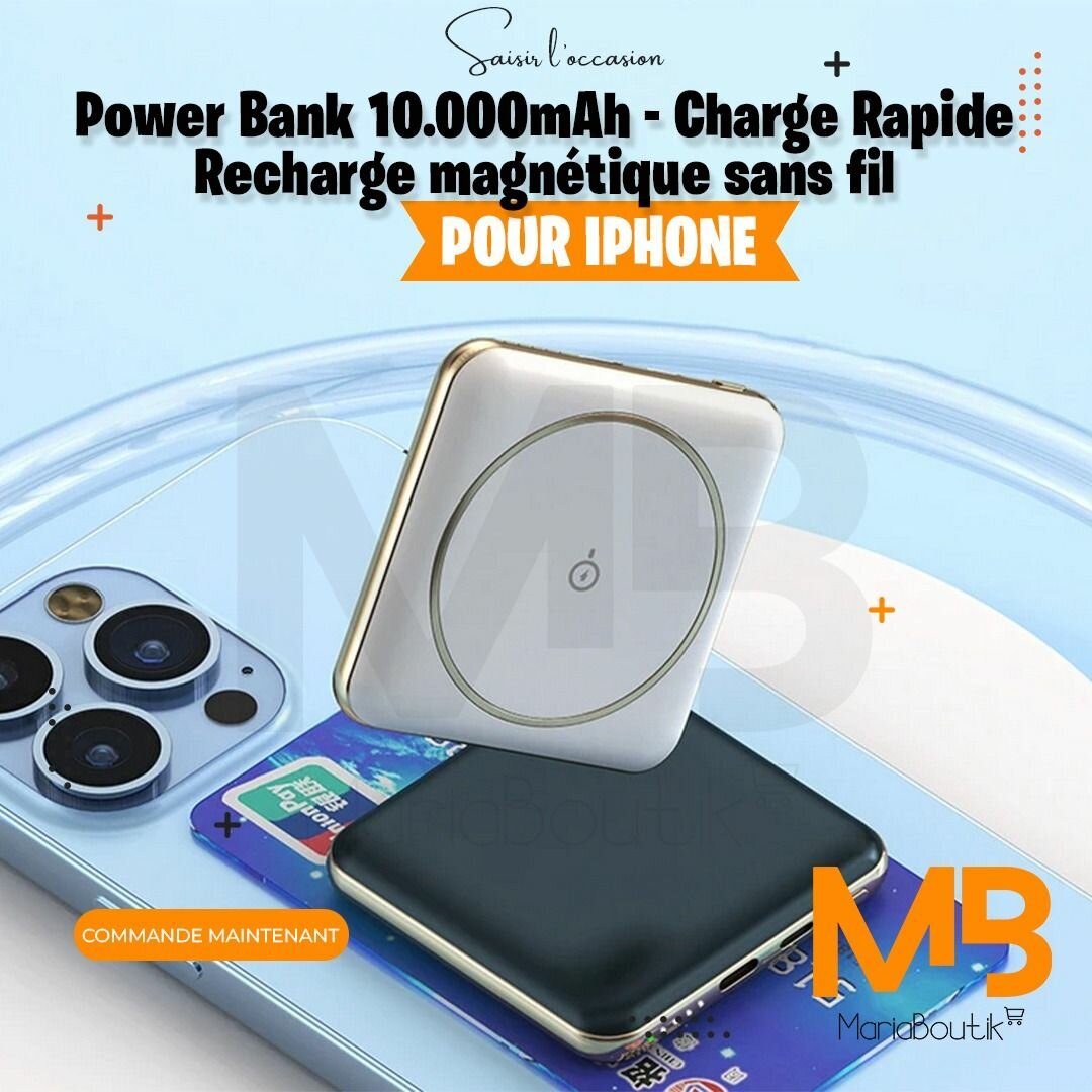 Power bank 10.000mAh BLANC