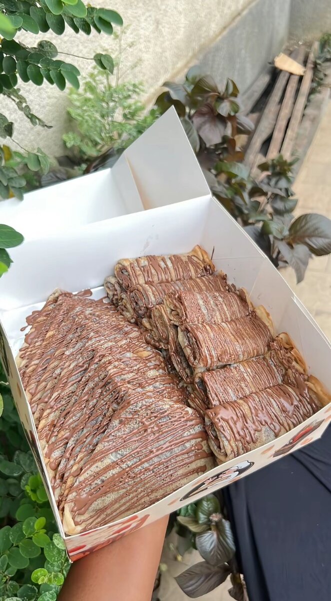 Crêpes à la vanille