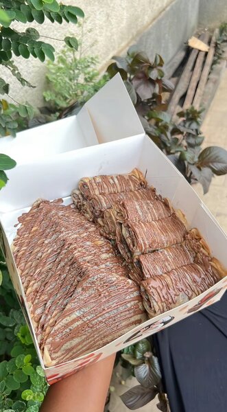 Crêpes à la vanille