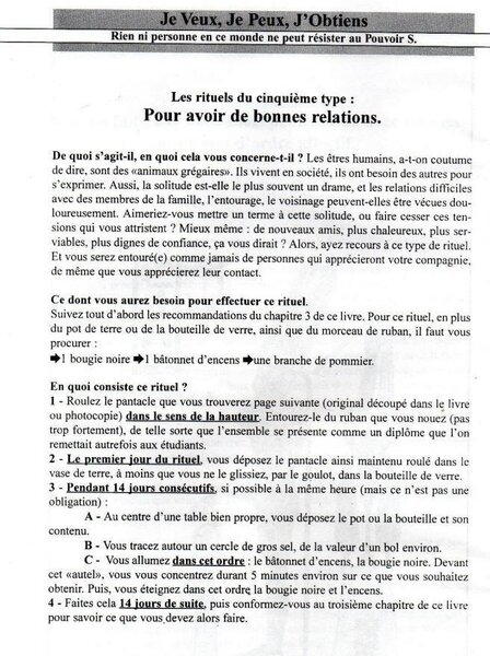 Je veux, je peux, J'obtiens