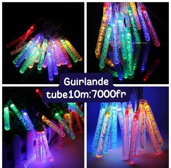 Guirlande lumineuse tube LED
