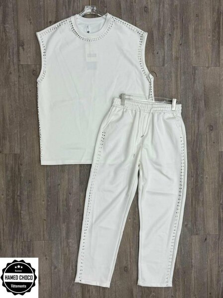 Ensemble Décontracté Sans Manches