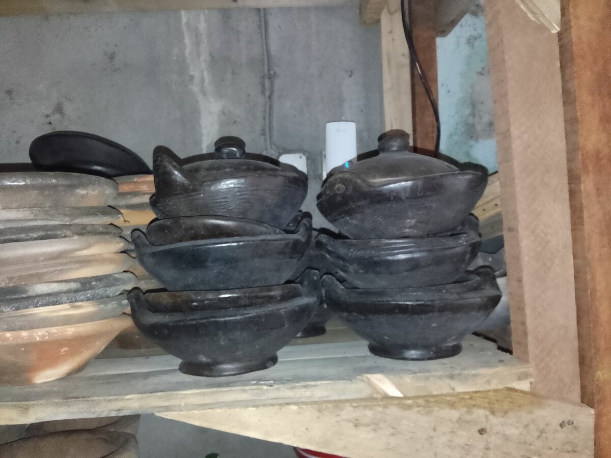 Assiettes en terre cuite talie