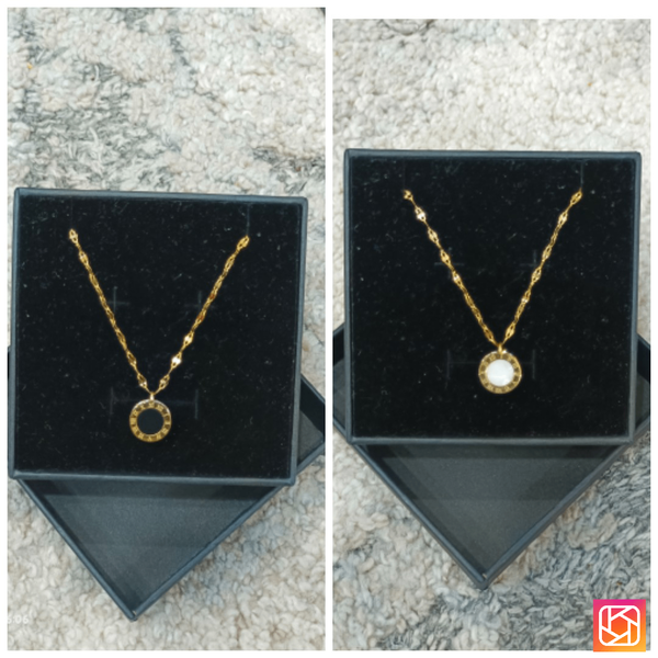 Collier Élégant double face