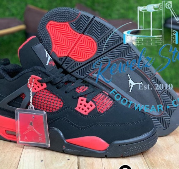 jordan 4-available red
