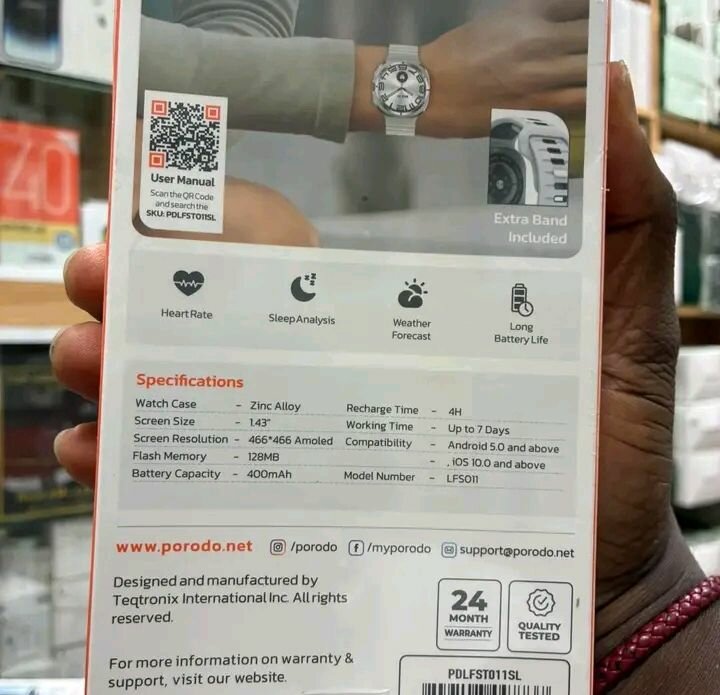 Montre Connectée Sport Voyager