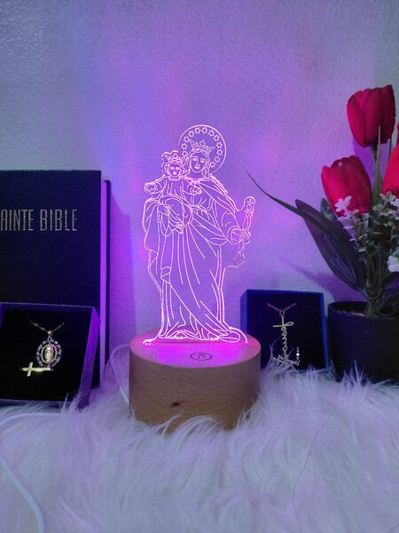 Veilleuse mariale connecté