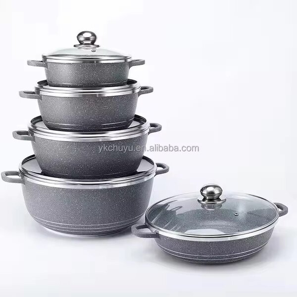 Casserole granite anti adhésif