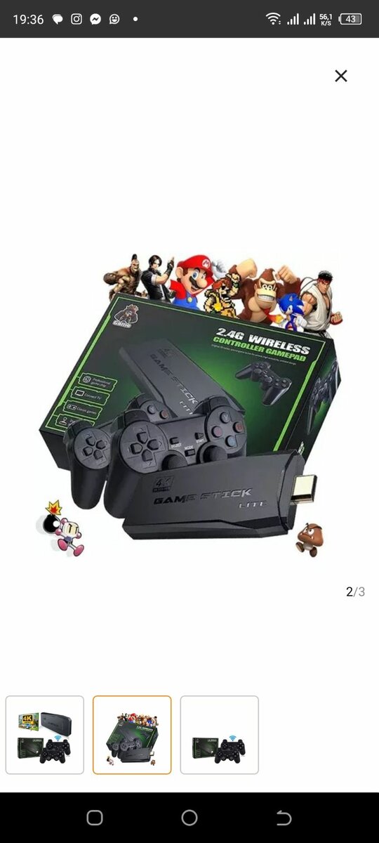 Console de jeux vidéos arcade 64 G 4 K plus de 20 000 jeux -