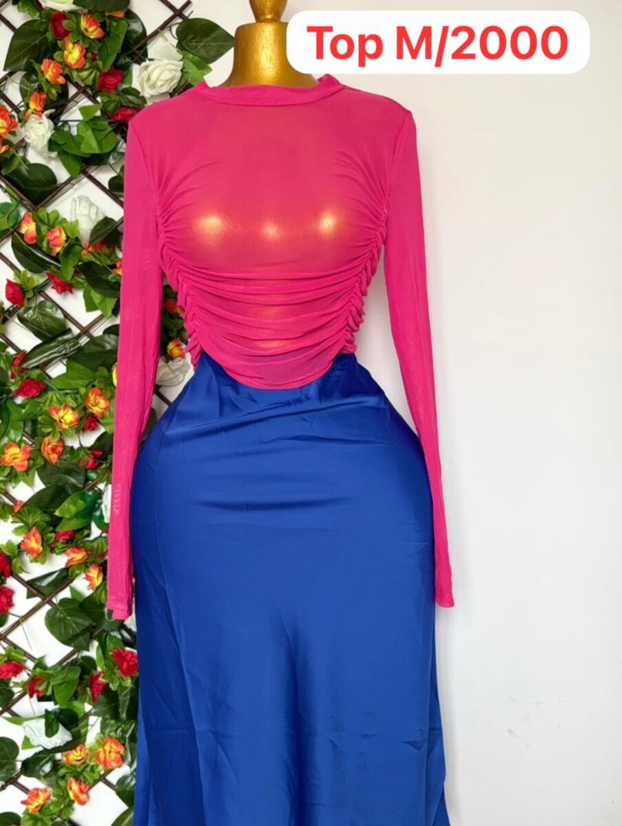 Top transparent femme chic