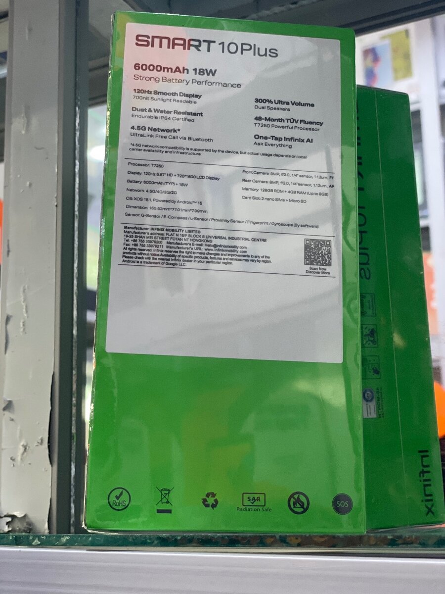 Infinix Smart 10 Plus Phone