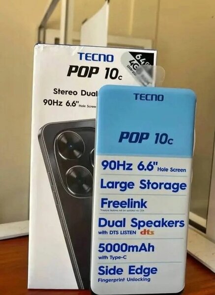 Tecno POP 10c Smartphone Débloqué