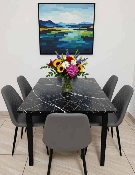 Table à manger en marbre