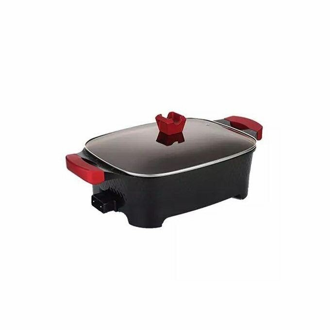 Multipurpose Electric Cooking Pot - 10- Black