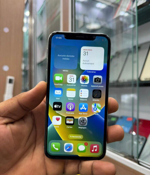 iPhone X Argent 64 Go