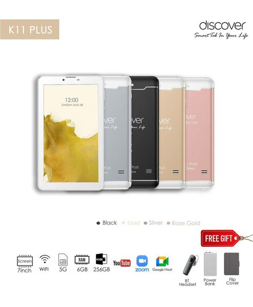 Tablette Discover K11 Plus 256Go