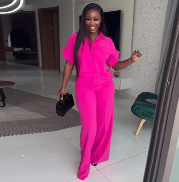 Ensemble pantalon gros bas