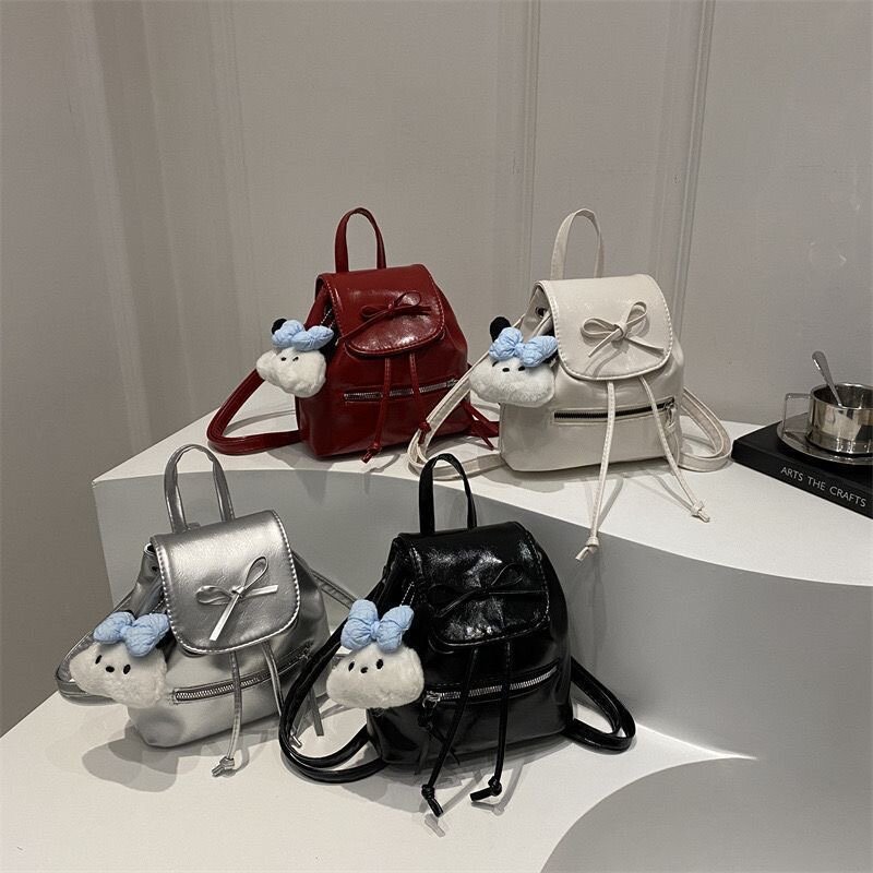 Mini sac à dos mode avec peluche