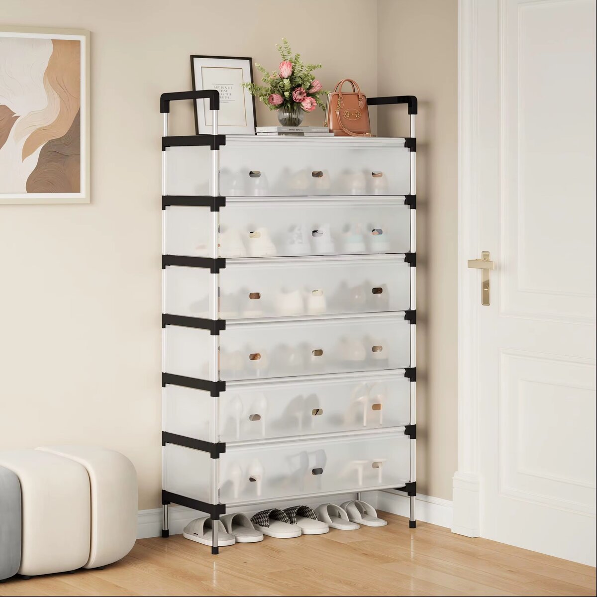 Étagère à chaussures moderne