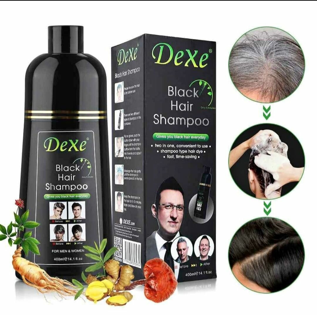 Dexe Shampoo Coloration Noir