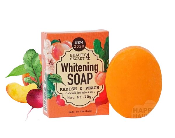 Savon Blanchissant Radis Pêche