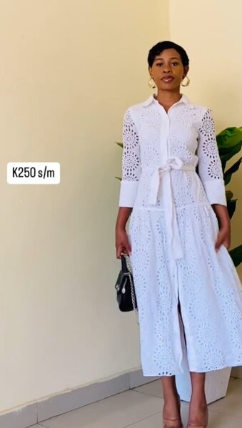 Elegant white dress s/m