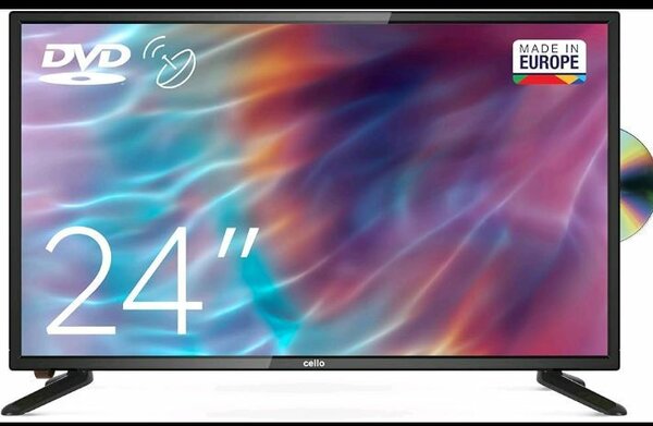 Téléviseur LCD Cello 24'' avec lecteur DVD intégré