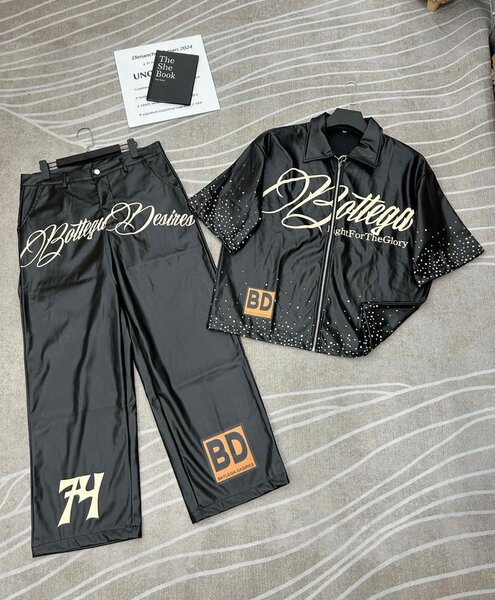 Ensemble noir streetwear chic