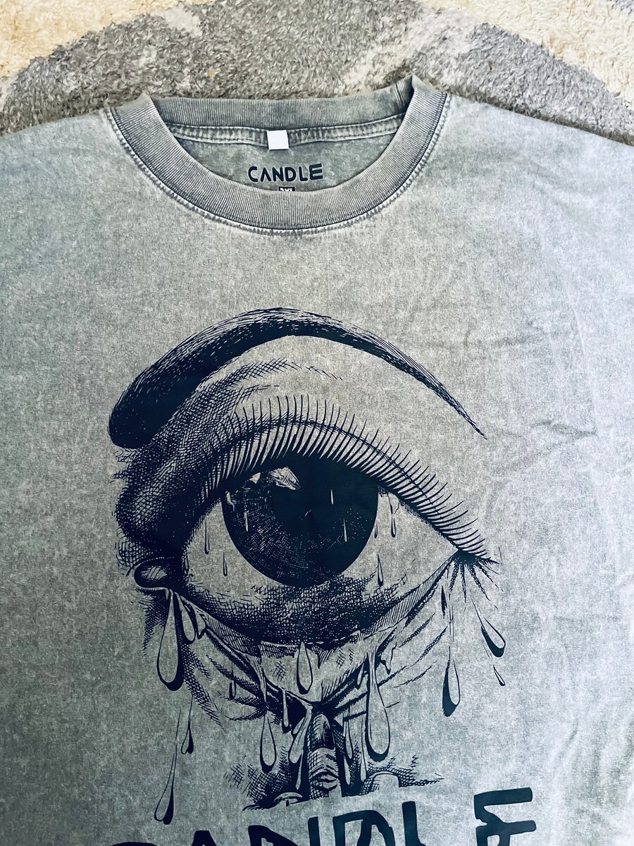 T-shirt Graphique Yeux Unisexe