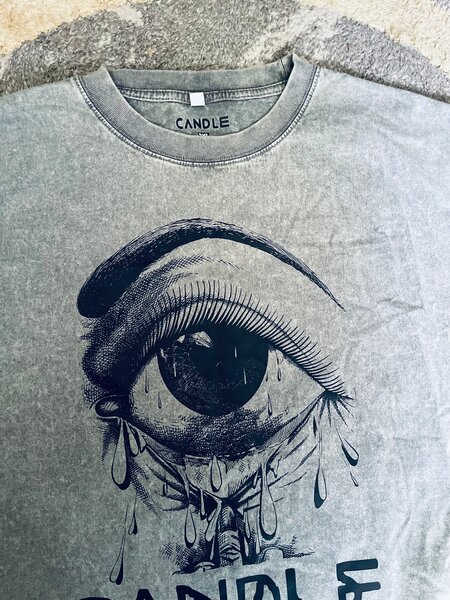 T-shirt Graphique Yeux Unisexe
