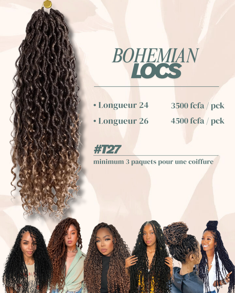 Bohemian locs