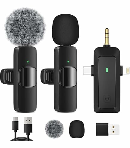 Microphone sans fil pour smartphone