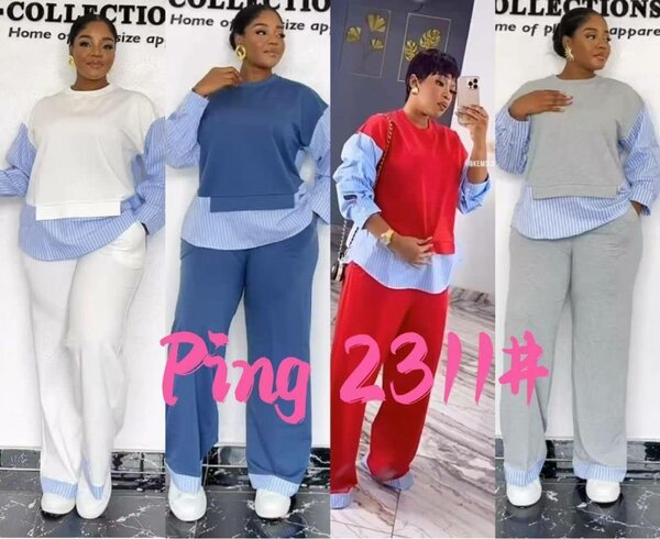 Tenue Confort Bicolore Femme