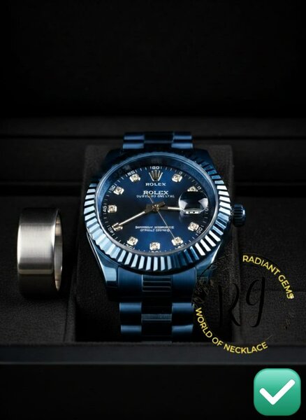 Montre Rolex Bleu Homme