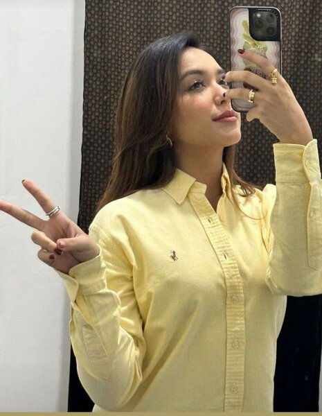 Chemise élégante femme en coton