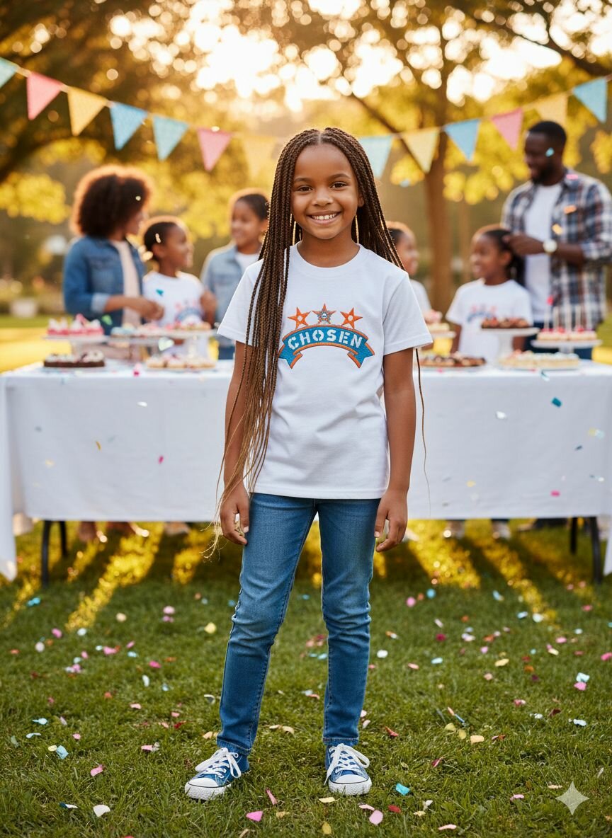 T-shirt chrétien enfant Chosen