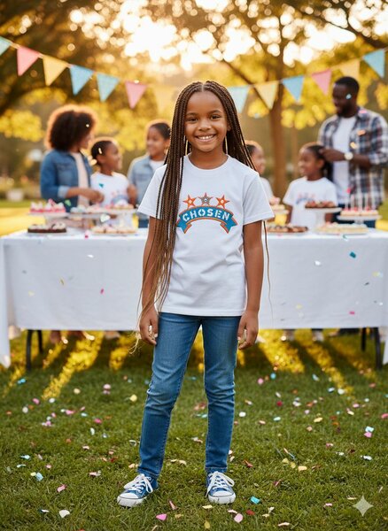 T-shirt chrétien enfant Chosen