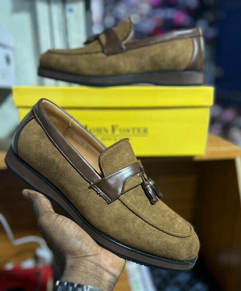 Mocassins en cuir élégants homme