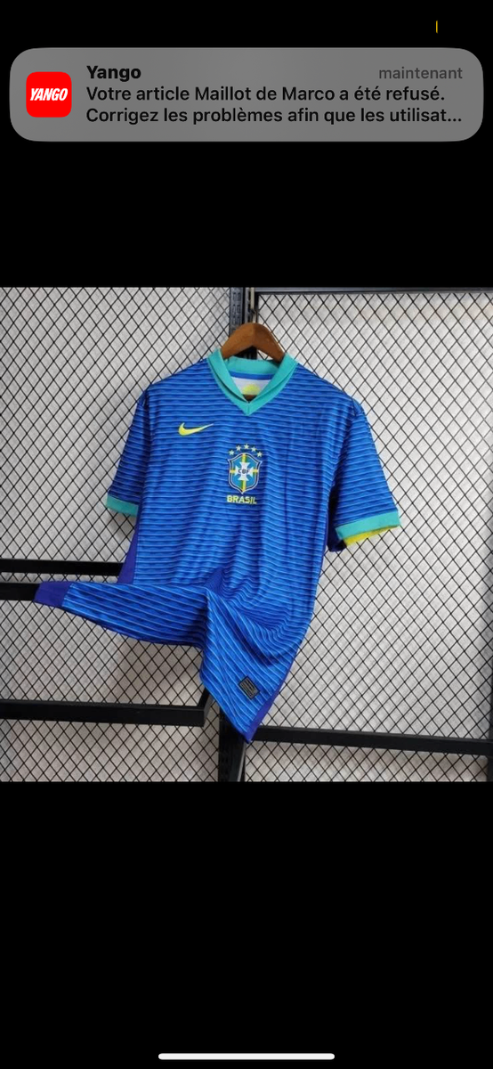 Maillot Football Brésil