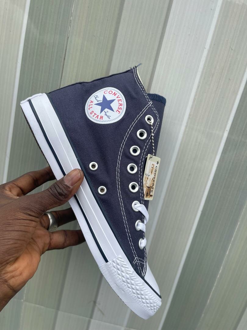 Baskets montantes noires classiques