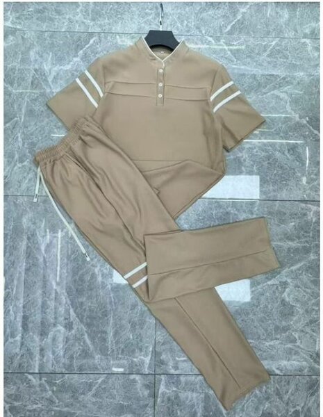 Ensemble Décontracté Beige Homme