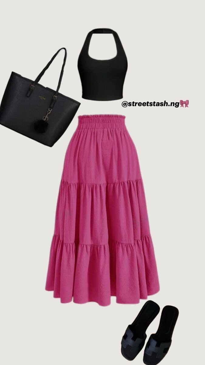 Jupe longue élégante