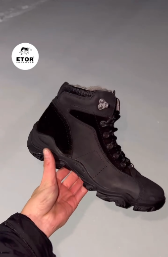 Мужские теплые ботинки