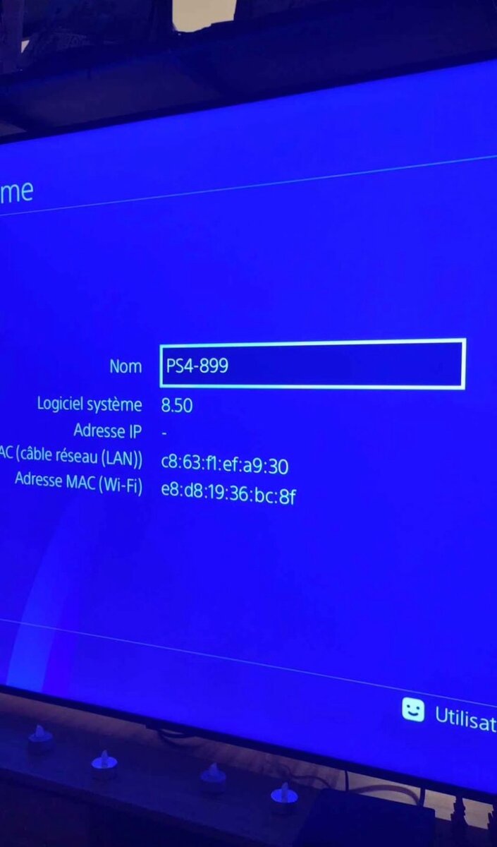 Console PS4 Slim avec Manette