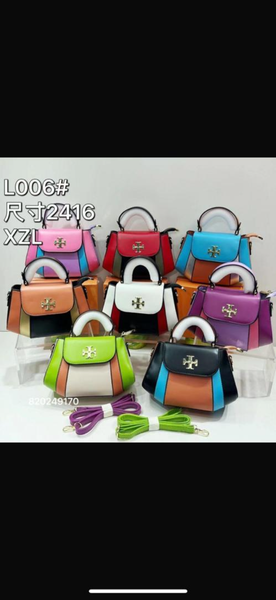 Sac à main multicolore tendance