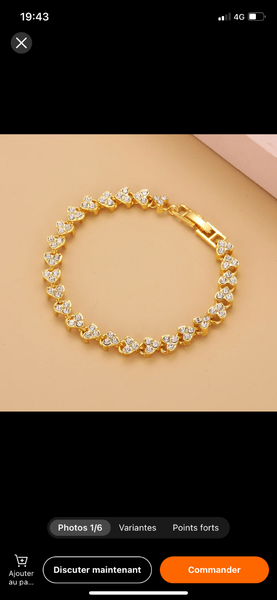 Bracelet brillants