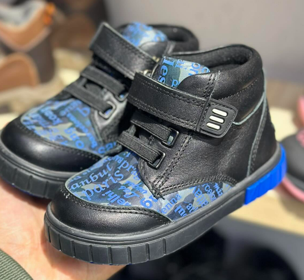 Ортопедические деми ботинки из натуральной кожи 🍁