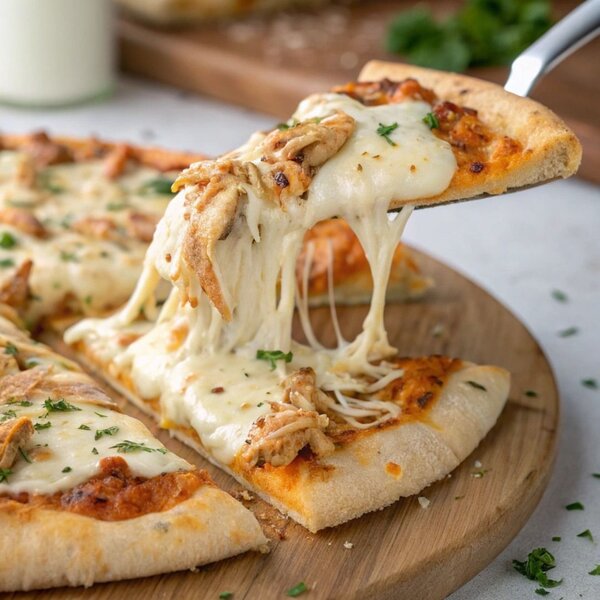 Pizza Pollo Savoureuse